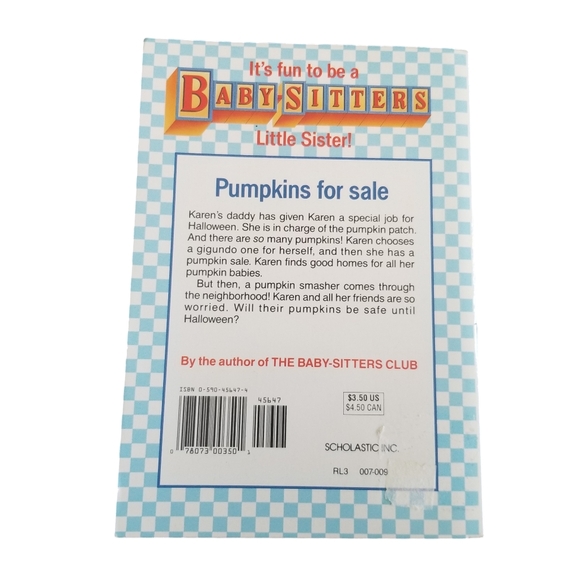 Vintage Baby-Sitters Little Sister Novel #32 - Picture 2 of 4